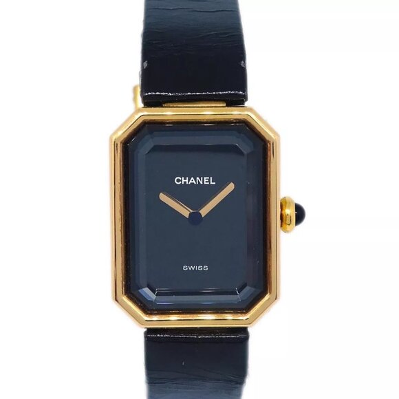 Chanel Premiere Quartz Watch Black 18KYG 173337 main image 5